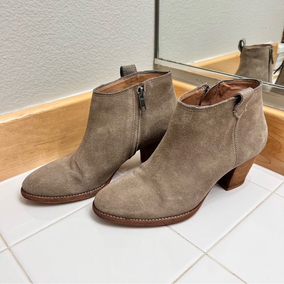 Madewell The Billie boot in suede - Picture 5 of 12